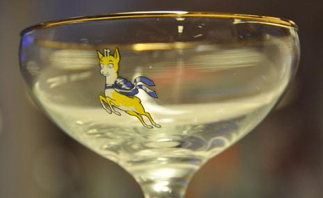 Babycham flute