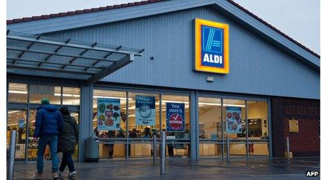 Aldi store in London