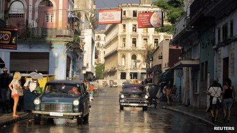 Street of Havana, October 2013