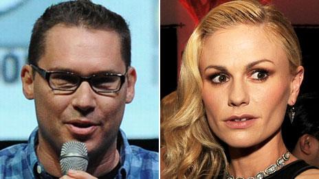 Bryan Singer and Anna Paquin