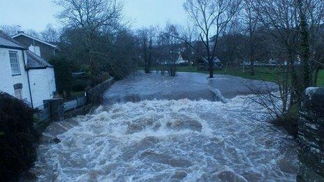 River Walkham 23 Dec, at Horrabridge