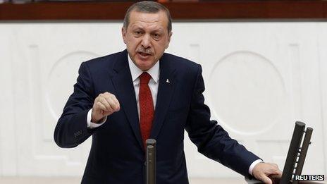 Turkish Prime Minister Recep Tayyip Erdogan, 10 Dec 13