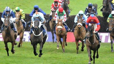 Runners in the 2012 Welsh National