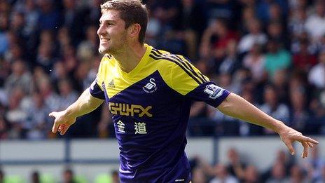 Swansea City's Ben Davies