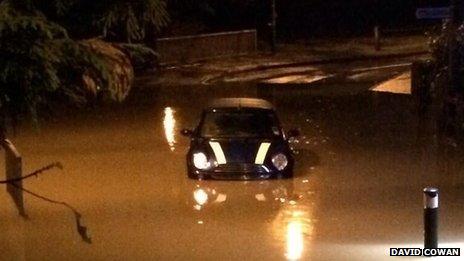 Flooding in Maidstone