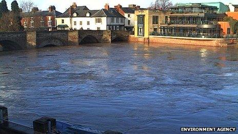 The River Wye at Hereford