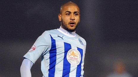 Coventry City striker Leon Clarke