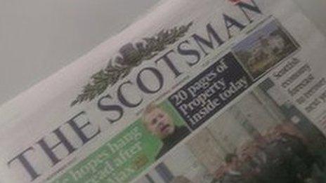 scotsman newspaper