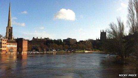 Worcester floods