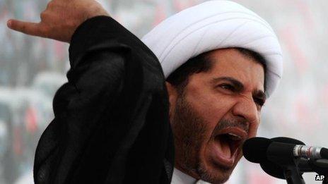 Bahraini opposition leader Sheikh Ali Salman (file photo 7 Dec)