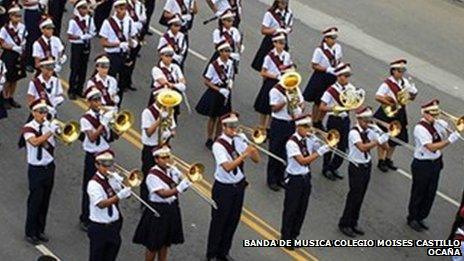 Banda de Música Colegio Moisés Castillo Ocaña