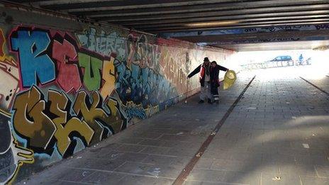 Anna Holligan meets one of the street cleaners