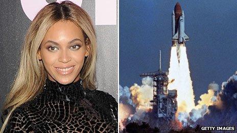 Beyonce and Challenger