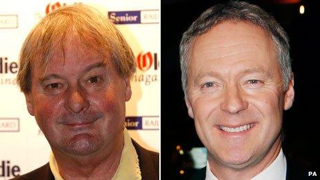 John Fortune and Rory Bremner