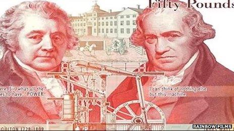 Matthew Boulton and James Watt