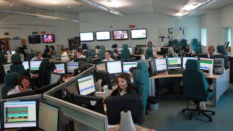 Ambulance call centre