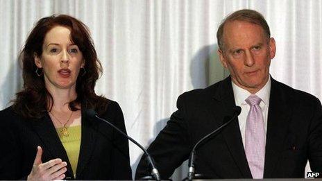 Meghan O'Sullivan and Richard Haass