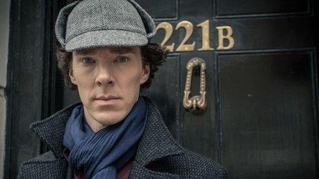 Benedict Cumberbatch in Sherlock