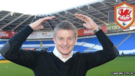 Ole Gunnar Solskjaer does the 'ayatollah'