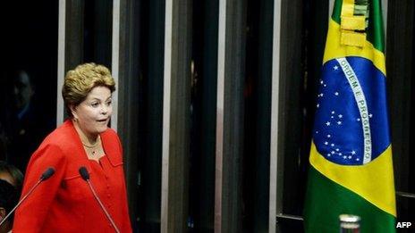 President Dilma Rousseff, Brasilia, 18 Dec