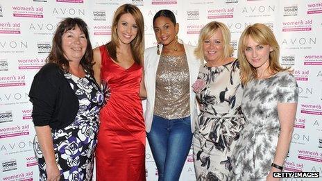 Nicola Harwin, Charlie Webster, Alesha Dixon, Angela Tucker and Trish Halpin