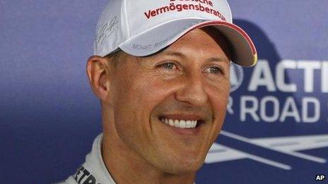 Michael Schumacher in 2012