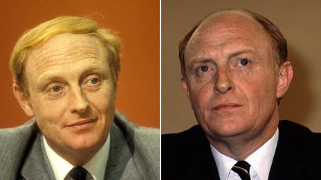 Neil Kinnock: Before and after the combover