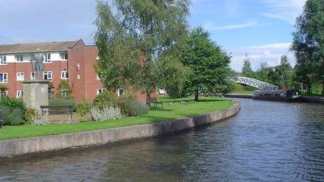 Canal in Etruria