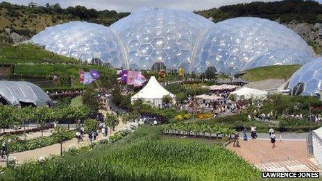 Eden Project Pic: Lawrence Jones