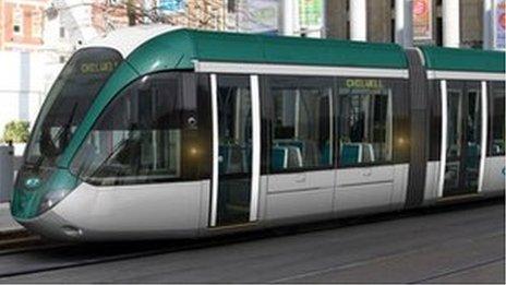 New tram design