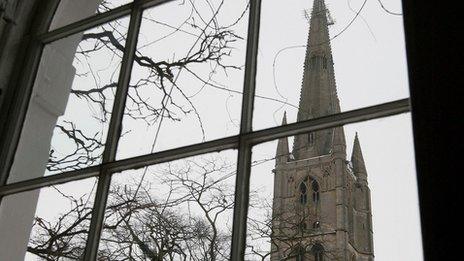 St Wulfram's Church spire