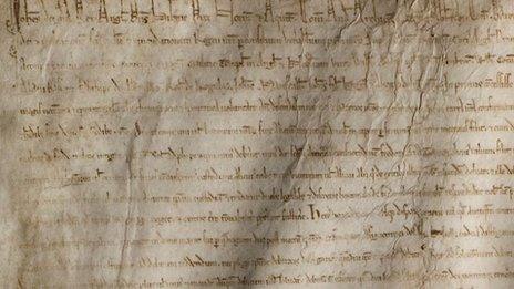 Magna Carta copy