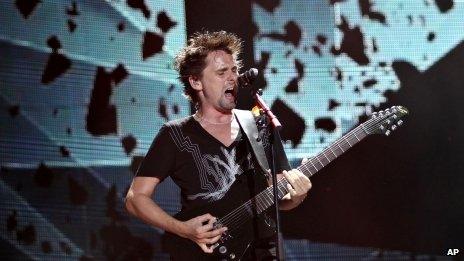 Matt Bellamy of Muse