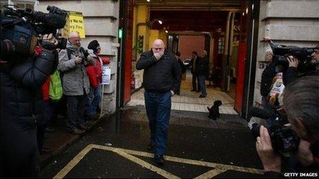 Fireman Alex Badcock leaves Clerkenwell Fire Station after 29 years