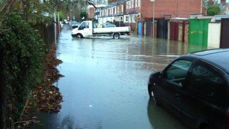 Binsey flooding