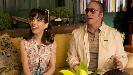 Sally Hawkins and Andrew Dice Clay