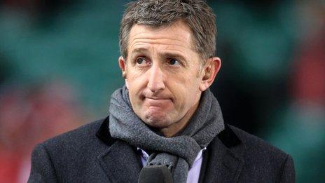 BBC commentator and former Wales rugby international Jonathan Davies