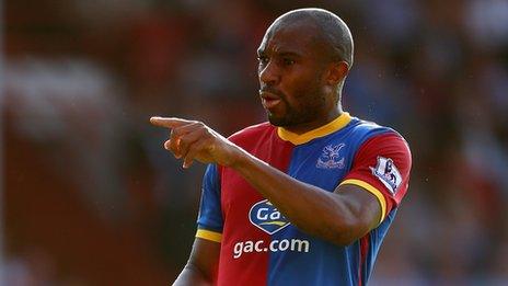 Crystal Palace defender Danny Gabbidon