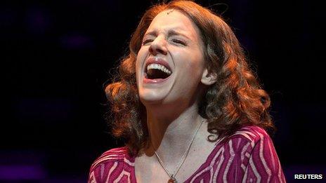 Jessie Mueller in Beautiful - The Carole King Musical