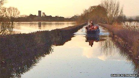 Fire boat transporting school children on Monday morning