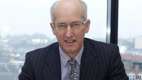 New boss of HS2 Sir David Higgins