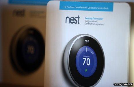 Nest learning thermostat