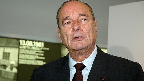 Jacques Chirac in 2005