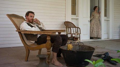 Michael Fassbender in 12 Years a Slave