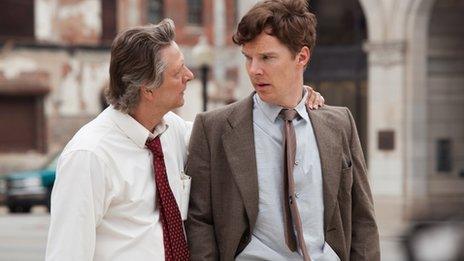 Chris Cooper and Benedict Cumberbatch in August: Osage County