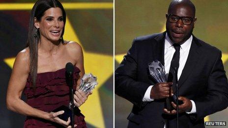 Sandra Bullock and Steve McQueen