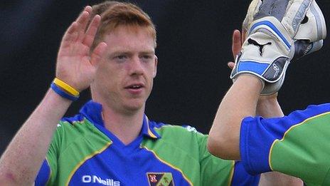 Ireland bowler Craig Young