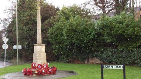 Banstead war memorial