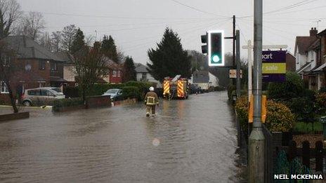 A25 in Sundridge, Kent