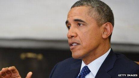 President Obama speaks in the Oval Office on January 13, 2014.